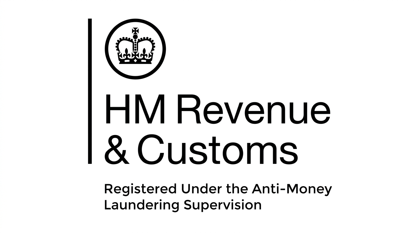 HMRC Anti-Money Laundering Supervised accreditation logo